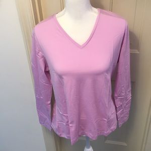 Lands’ End V-Neck Tee NWT